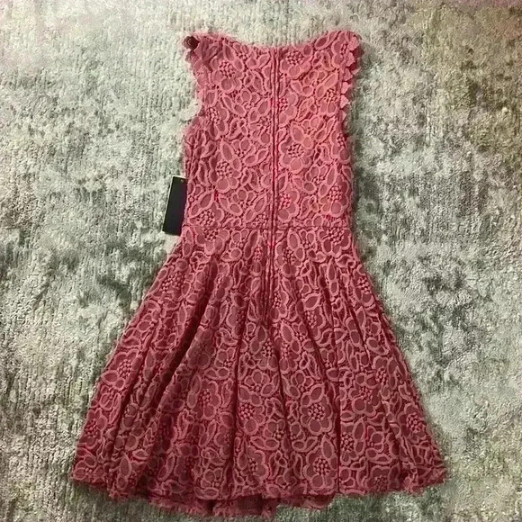 NWT Macy’s Pink Floral Dress - Picture 6 of 6